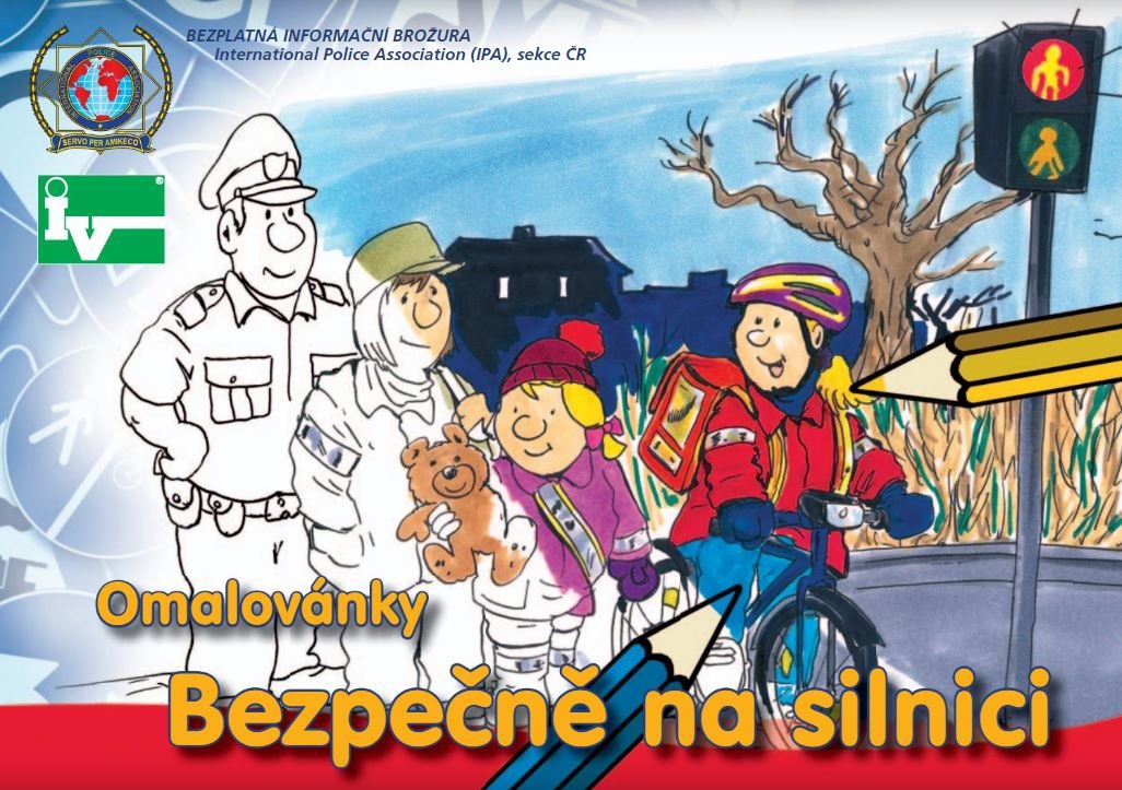 Omalovánky Bezpečně na cestách Omalovánky Bezpečně na cestách